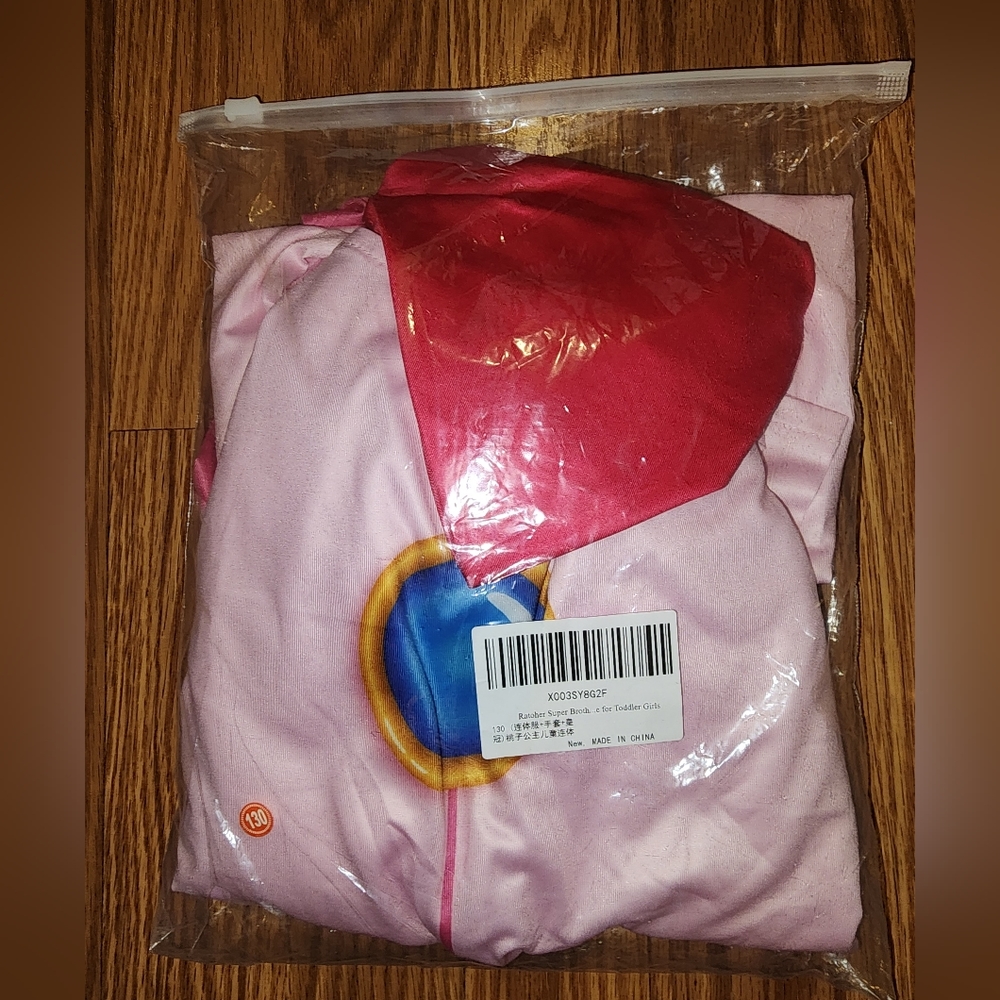 Brand New Biker Princess Peach Costume